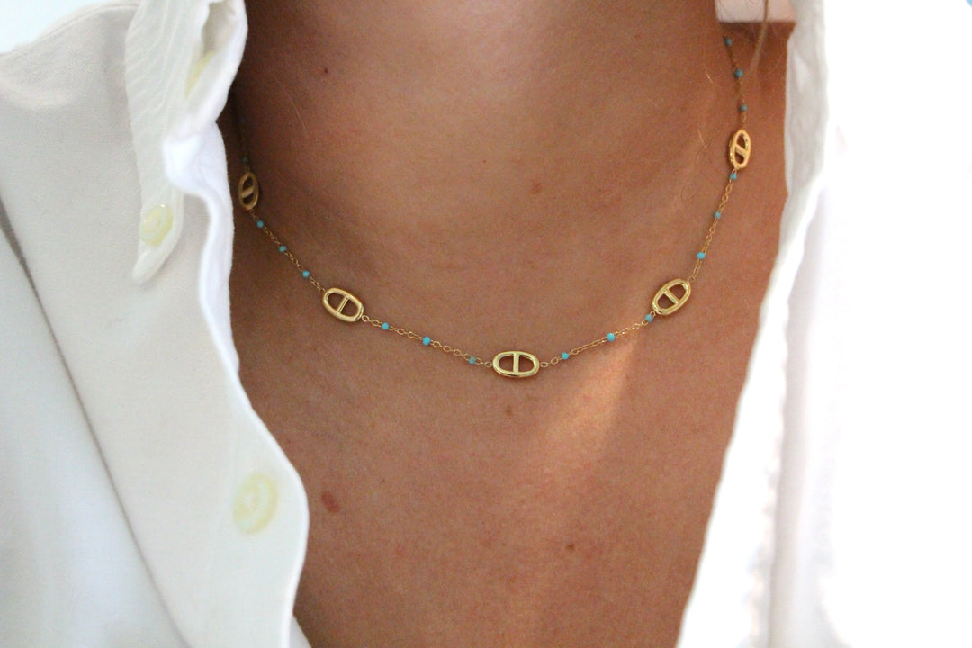 Turquoise Signature Necklace