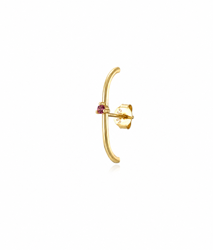 OVER BOW BORDEAUX EARSTUD