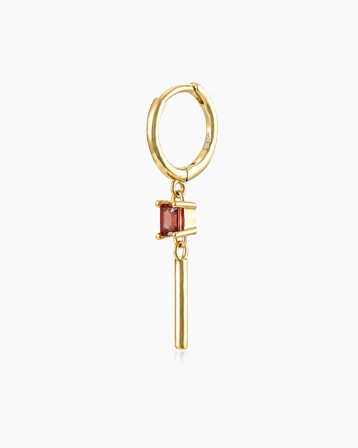 MEDIUM DIAMOND DROP BORDEAUX
