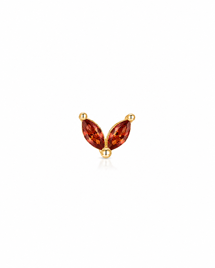 BUTTERFLY BORDEAUX EARSTUD