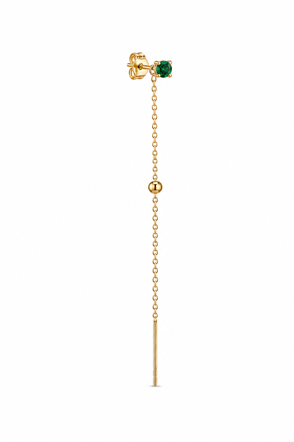LONG ELEGANT GREEN DOT CHAIN