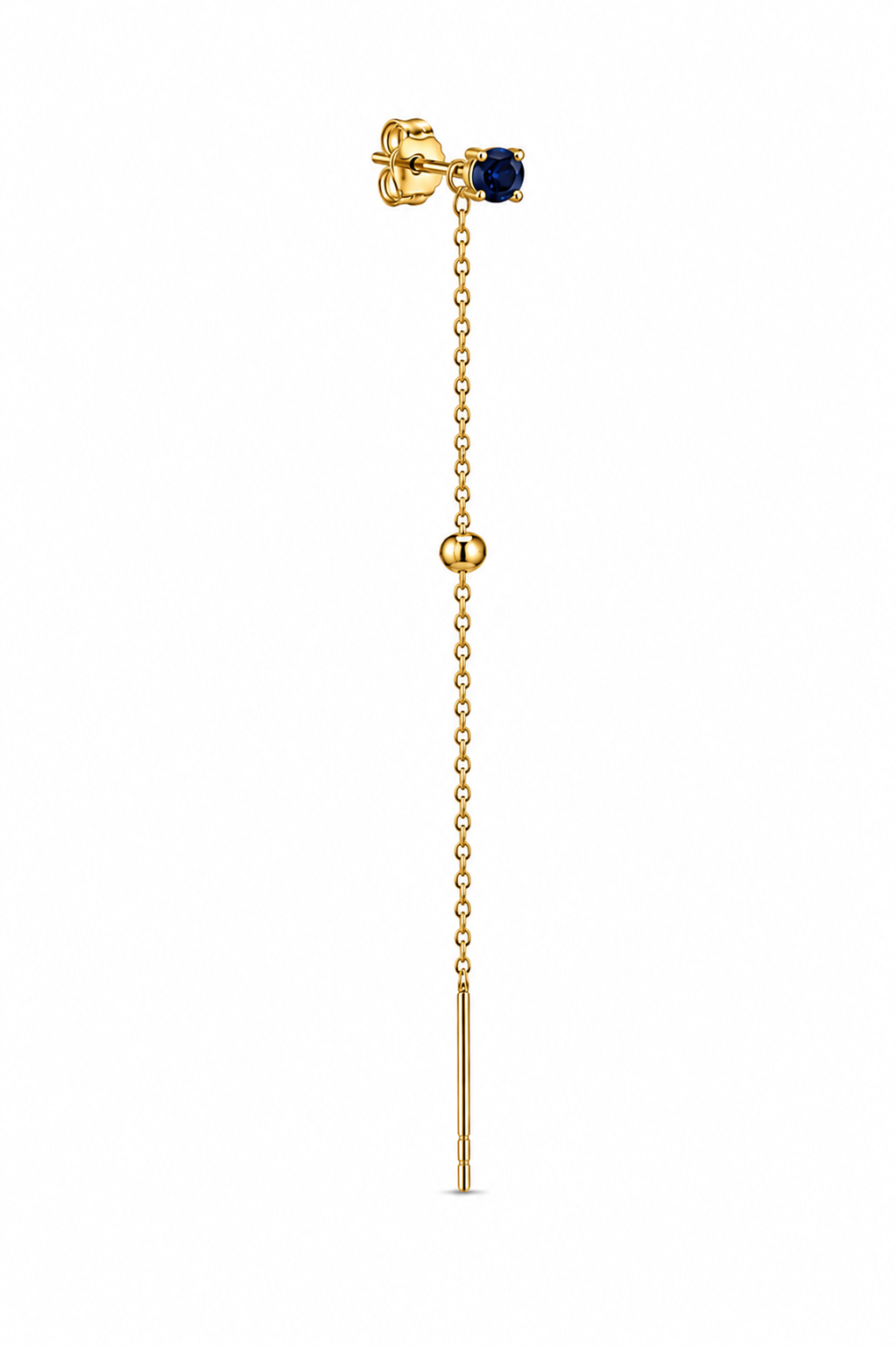 LONG ELEGANT BLUE DOT CHAIN