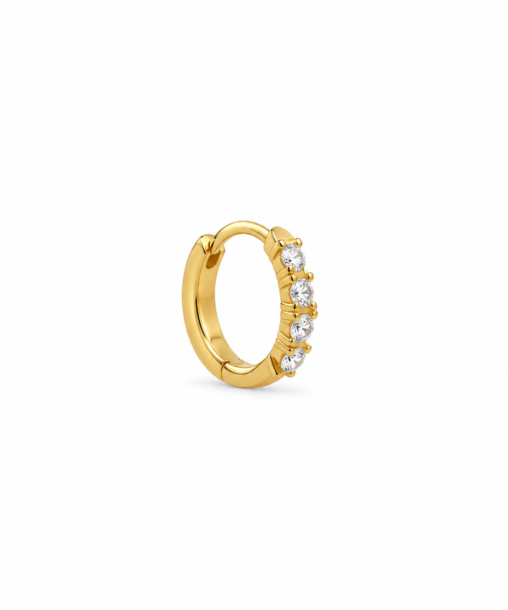 STELLA DIAMOND HOOP