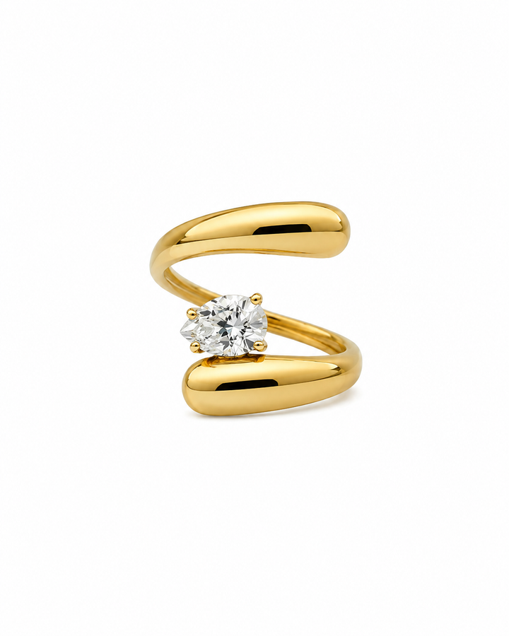 LOBE DIAMOND RING