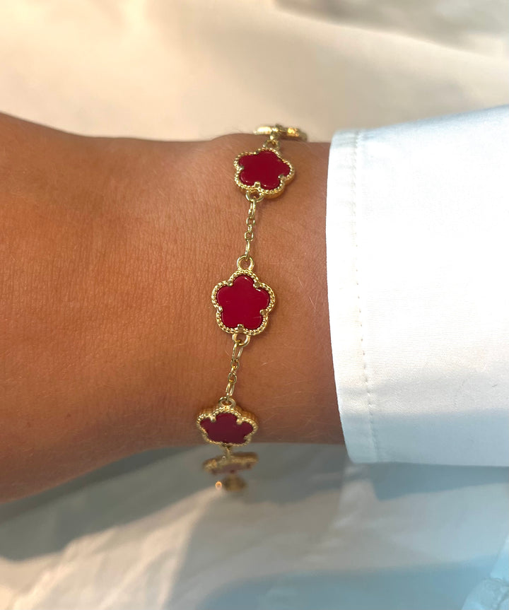 Red Clover Bracelet