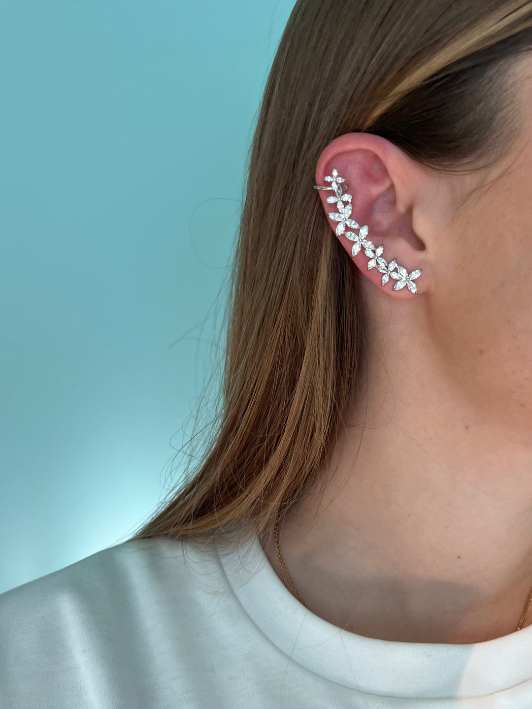 Floral Grace Earcuff