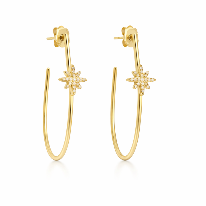 HALF OVAL STARRY SET