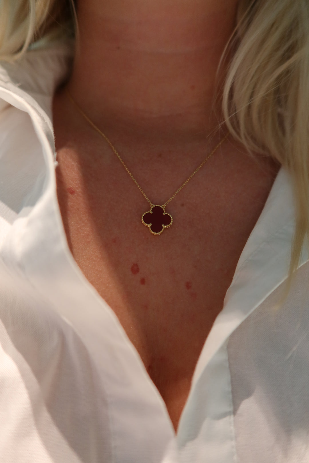 Rouge Élégance ketting