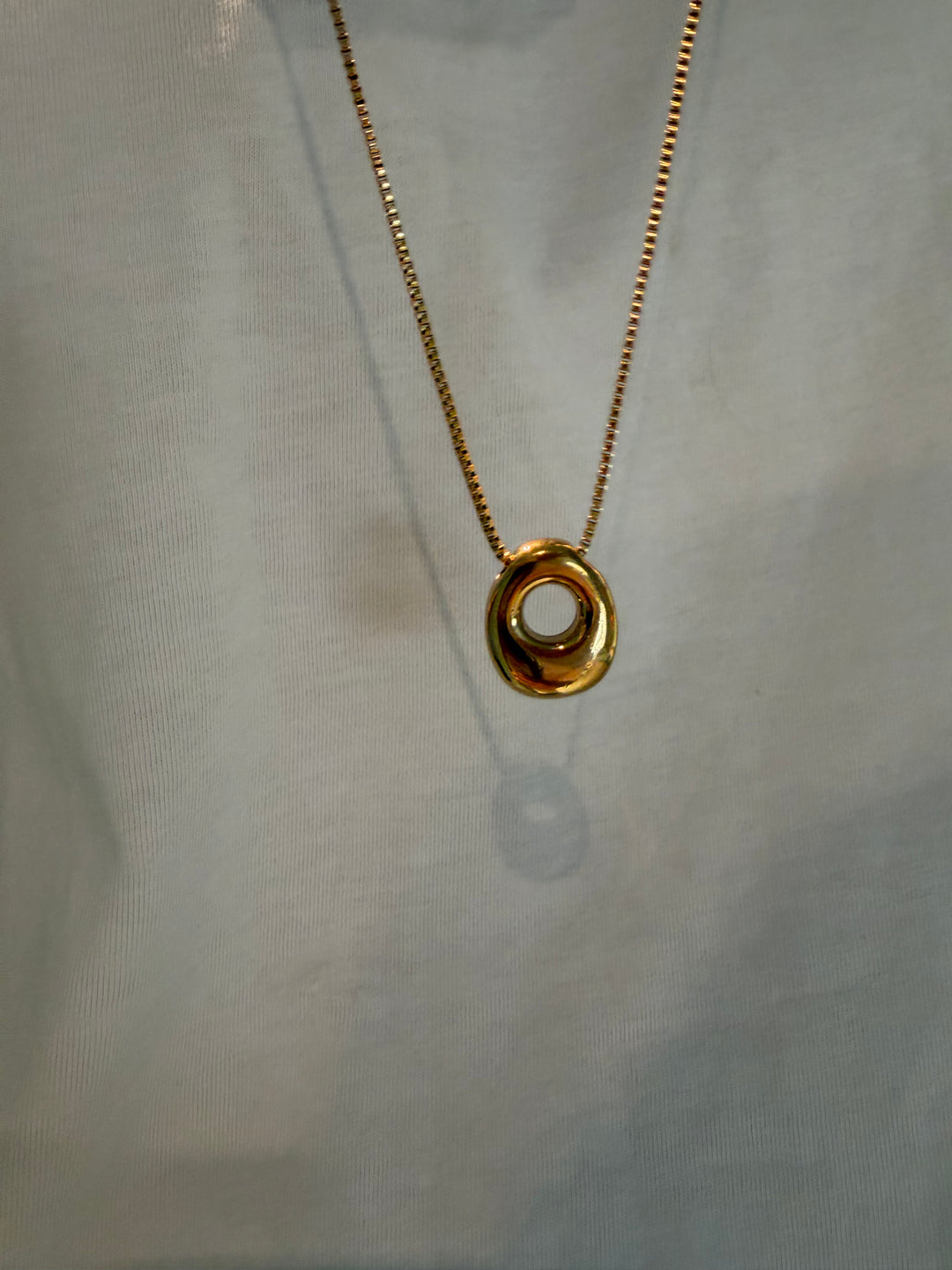 CHUNKY INITIAL NECKLACE