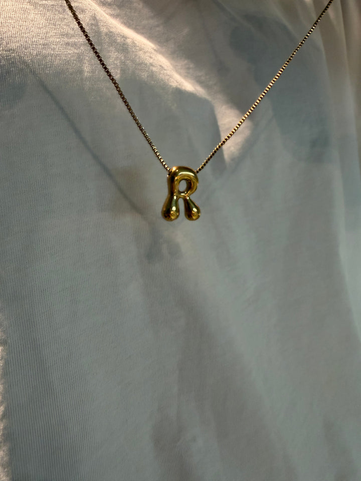 CHUNKY INITIAL NECKLACE