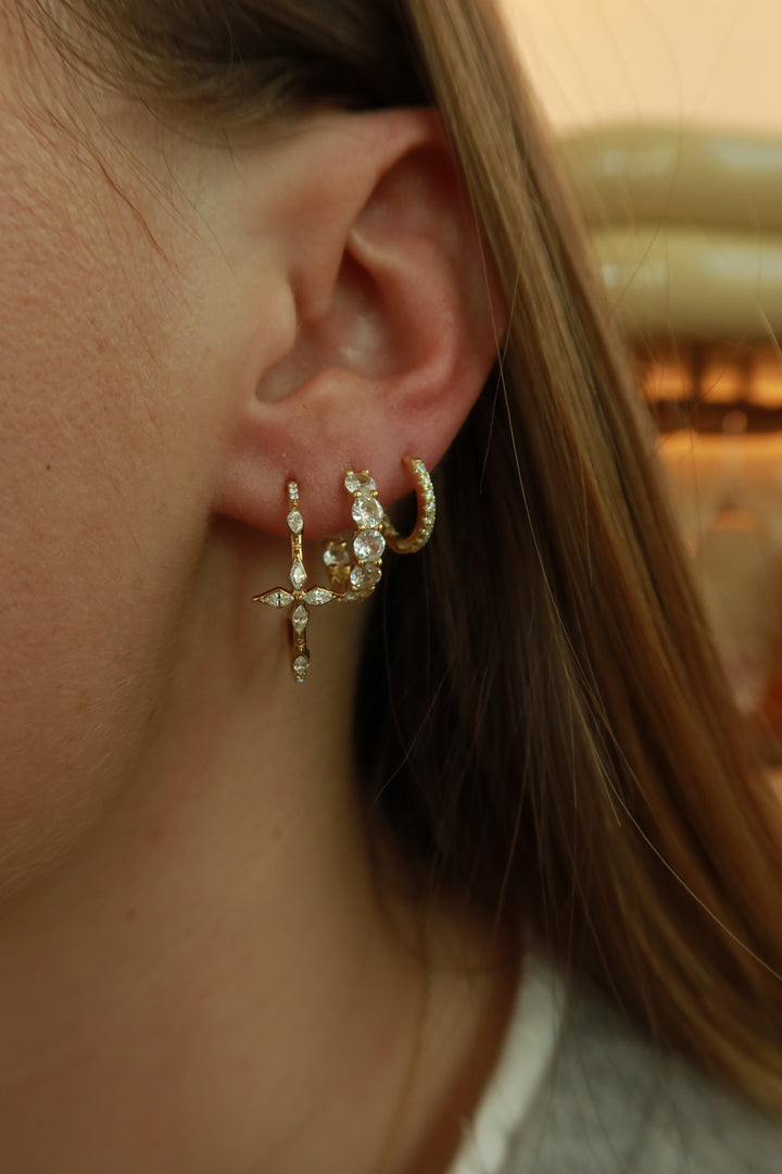 HALF OPEN CROSS HOOP SET