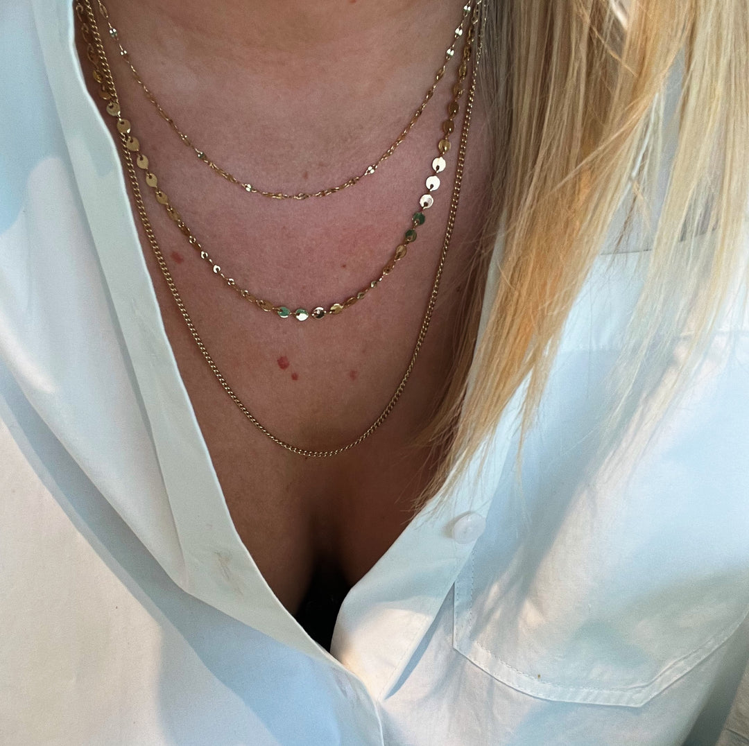 Triple Chain Gold