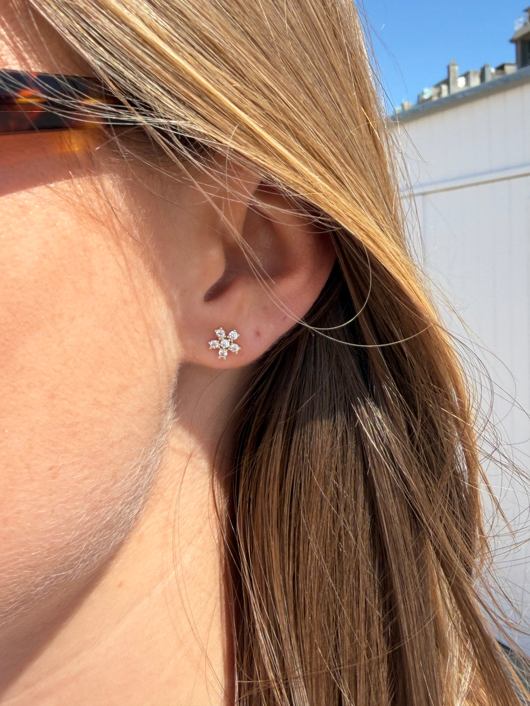 FLOWER EARSTUD SET