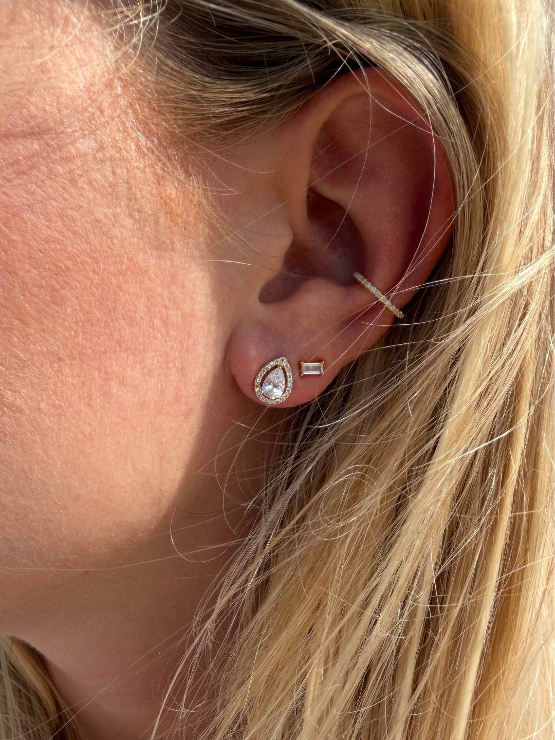 CELINE PEAR EARSTUD