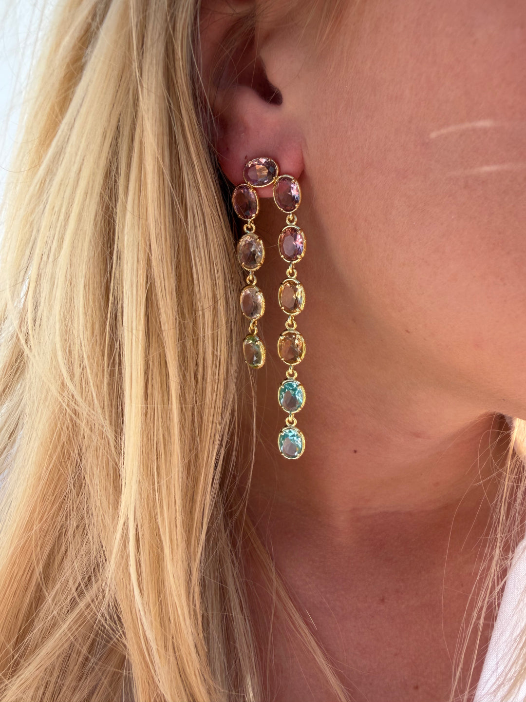 CHAMPAGNE BLISS EARRING SET