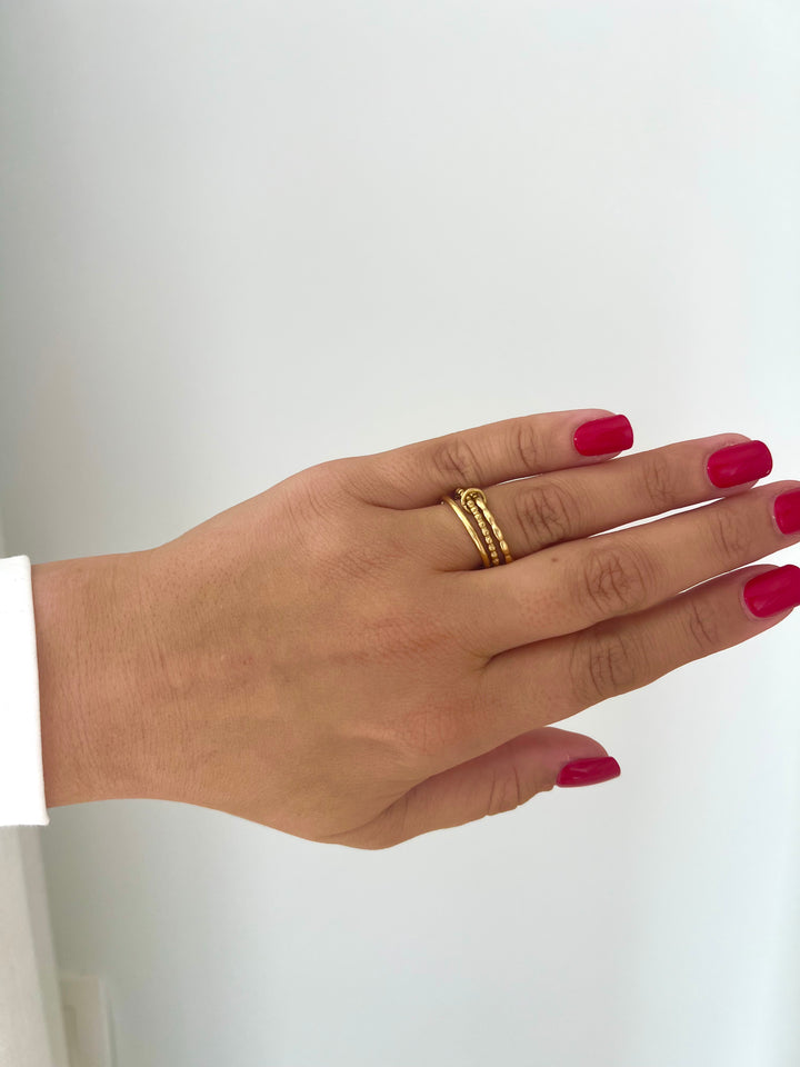 FLORENCE TRIPLE RING WAVE
