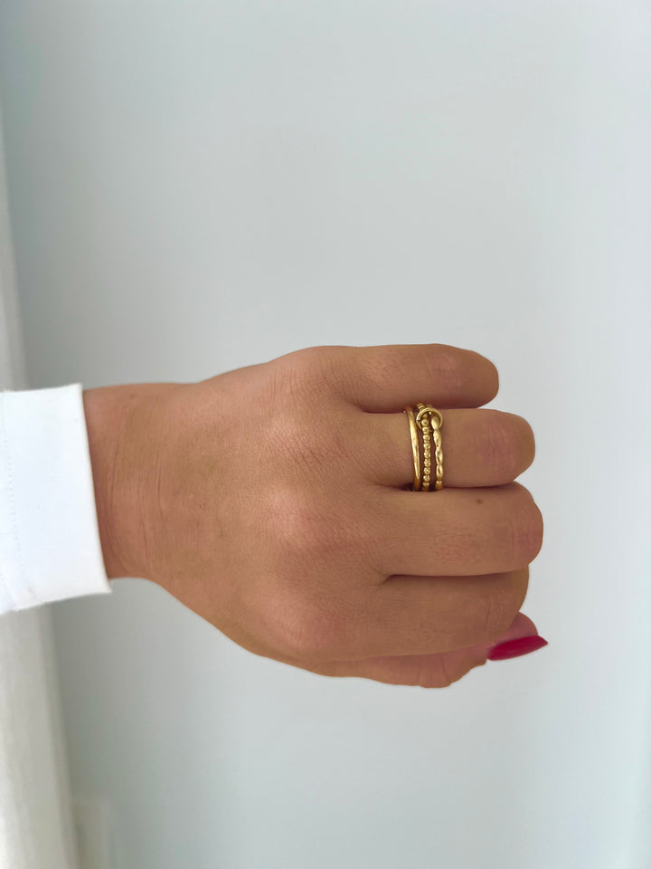 FLORENCE TRIPLE RING WAVE