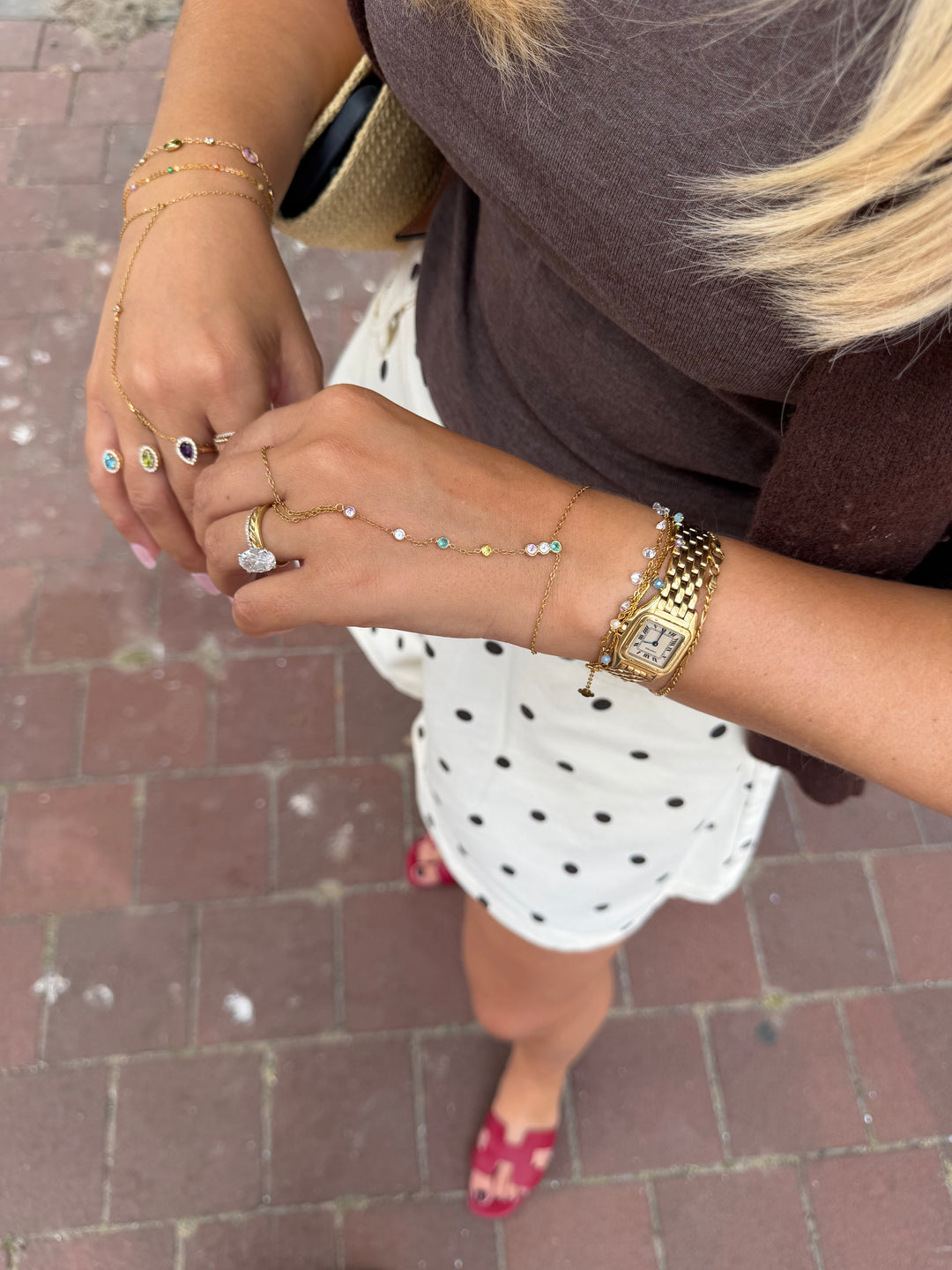 PASTEL DROPPIE HANDCHAIN