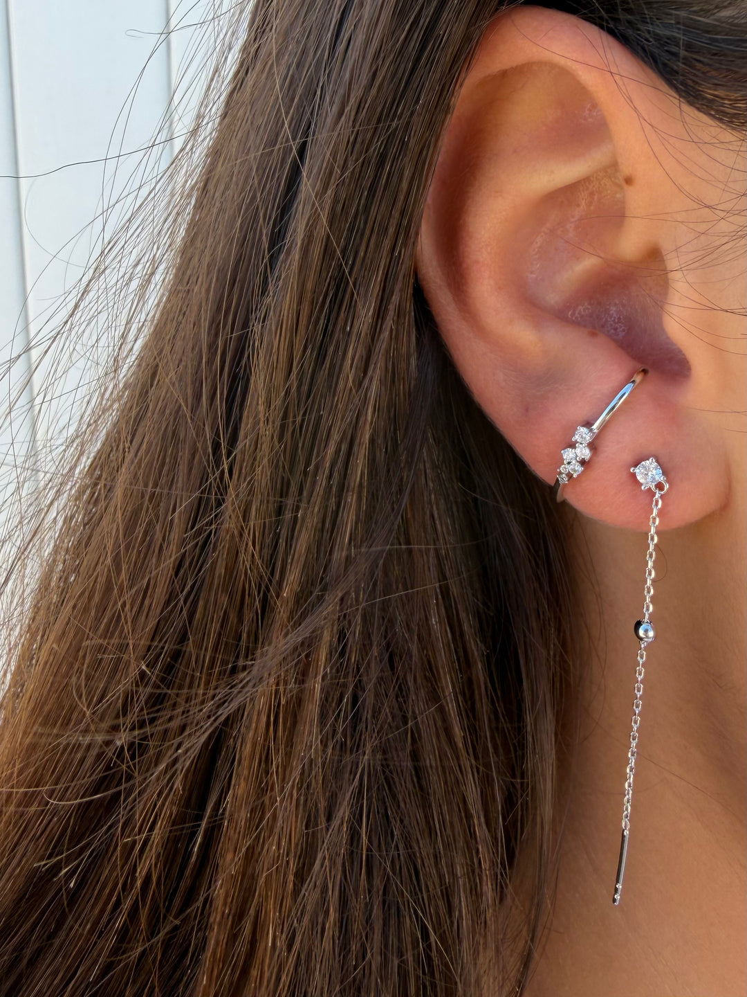 OVER BOW MULTIPLE SMALL DOT SILVER