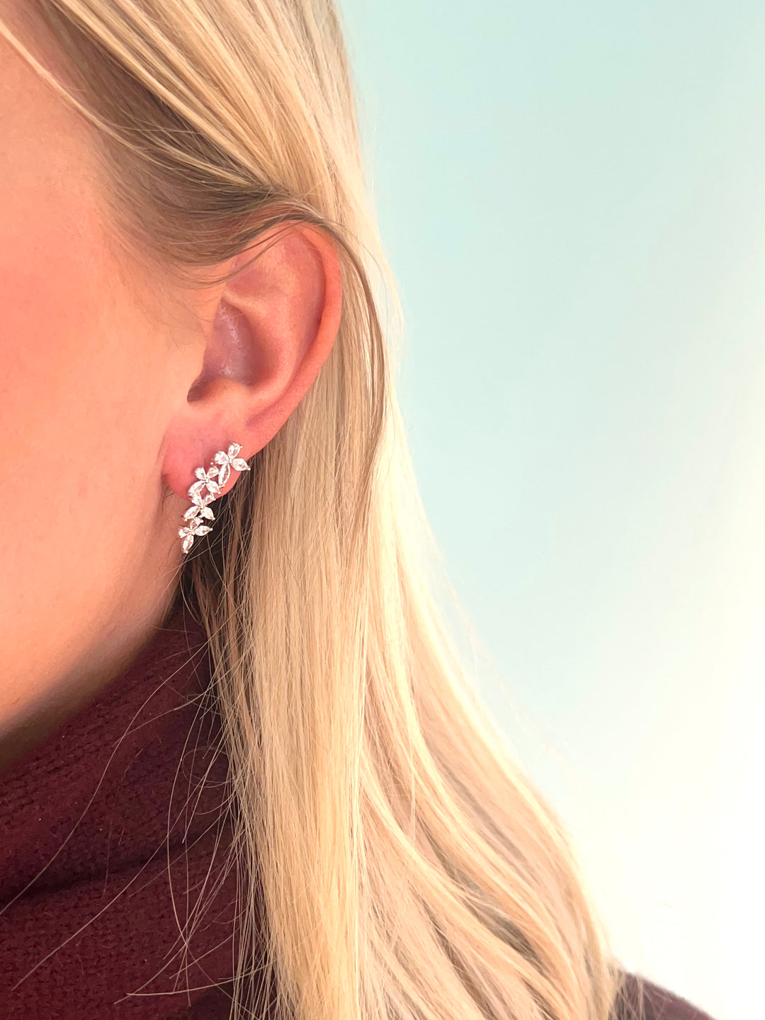 Molly Earstud Silver