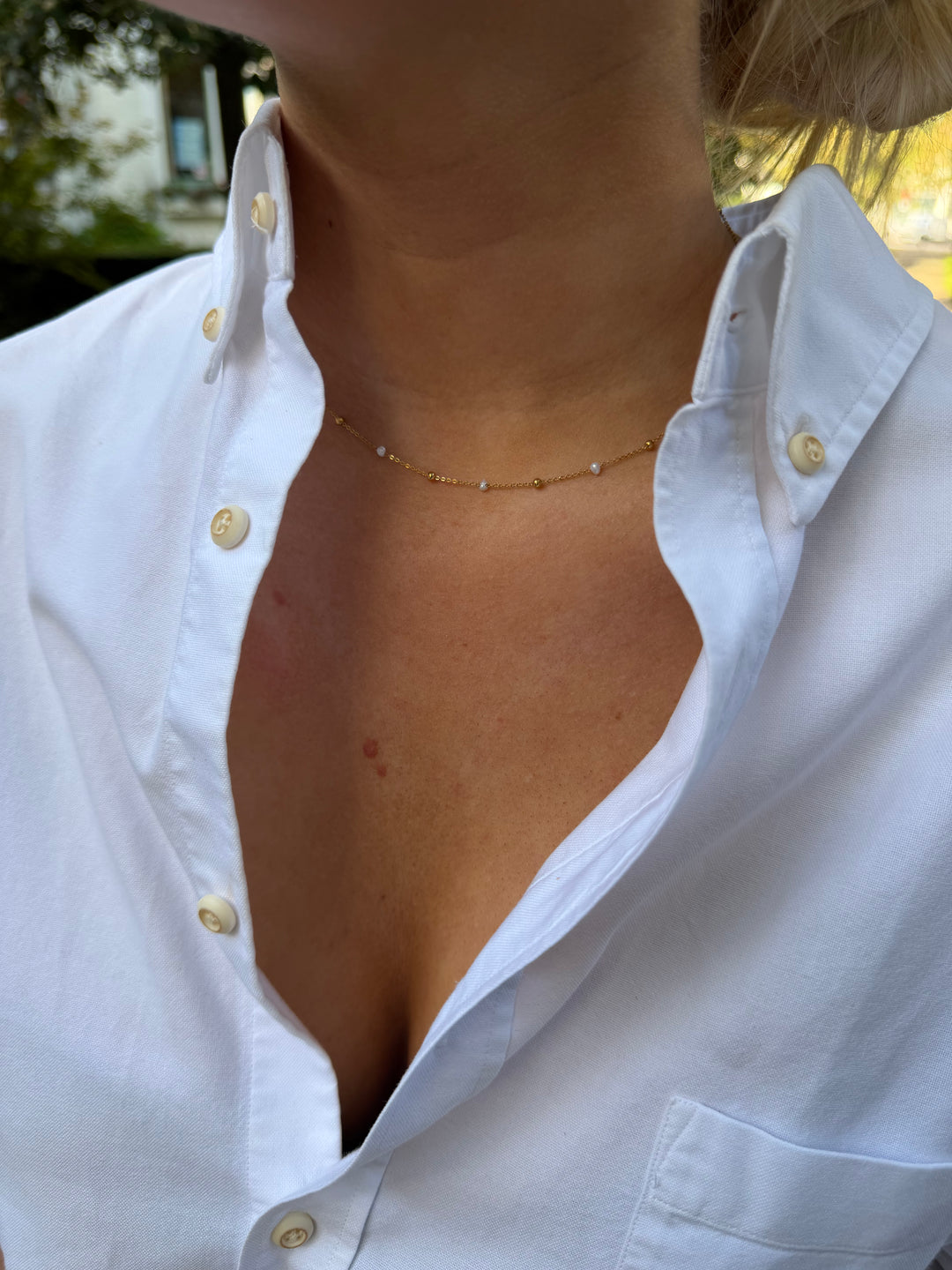 PEARLY PIPA NECKLACE