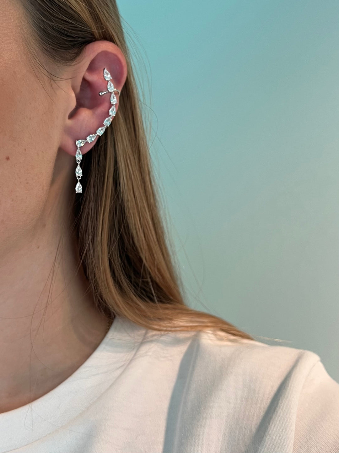 OVALE DIAMANTEN OORMANCHET