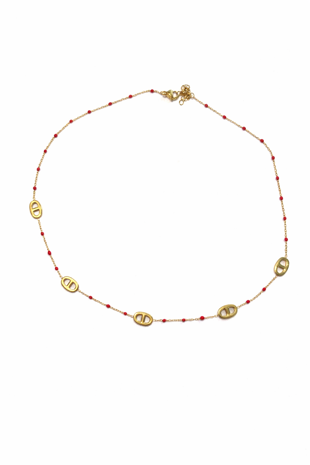 RED SIGNATURE NECKLACE
