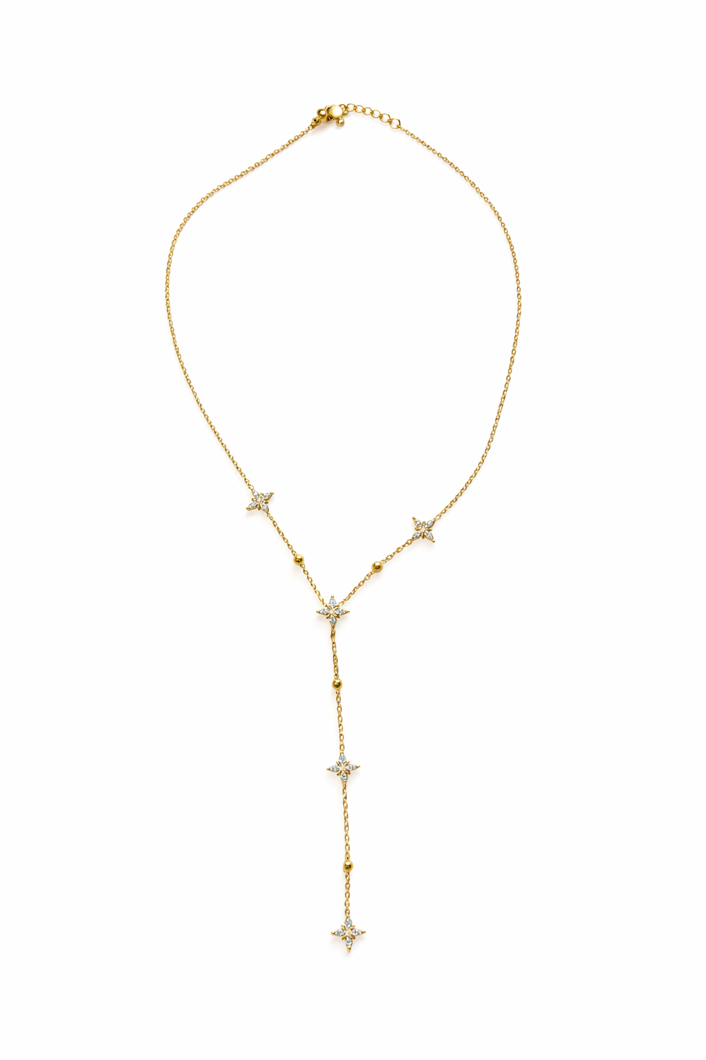 STAR Y DROP NECKLACE