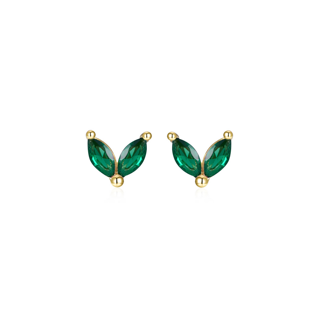 Butterfly Green Earstud