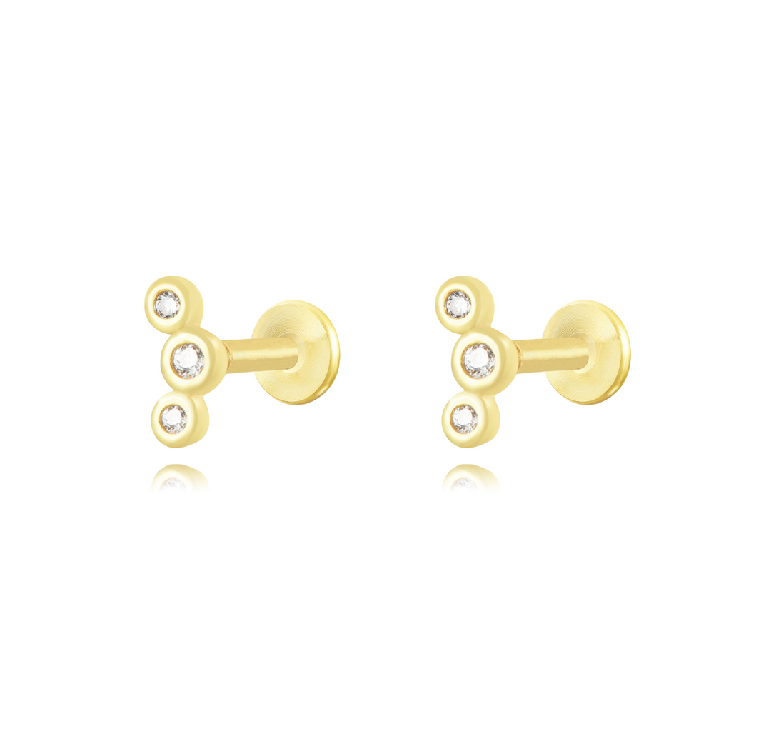 Triple Dot Bow Piercing