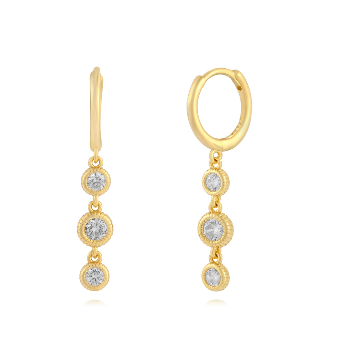 Triple Dot Hoop
