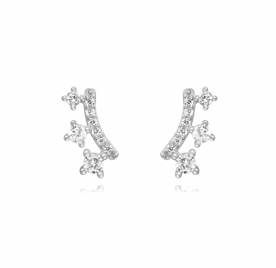 Drievoudige staaf oorknop