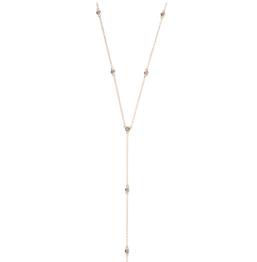 Long Océane Drop Necklace