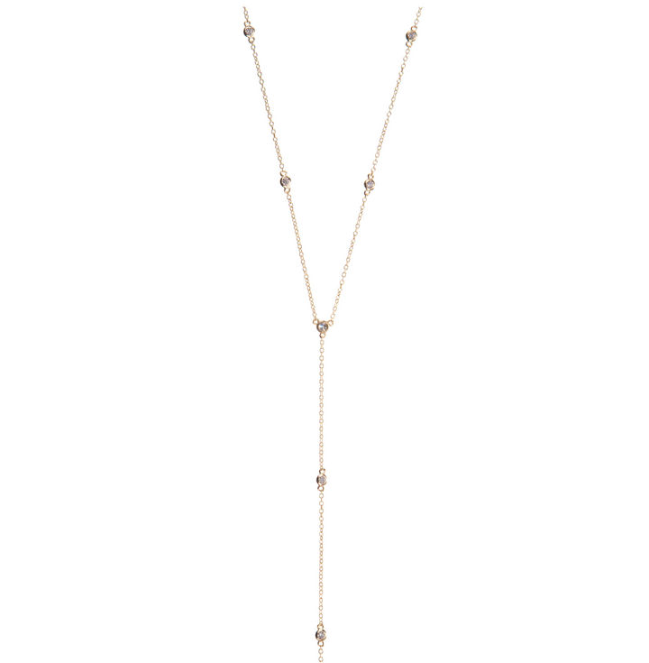 Long Océane Drop Necklace