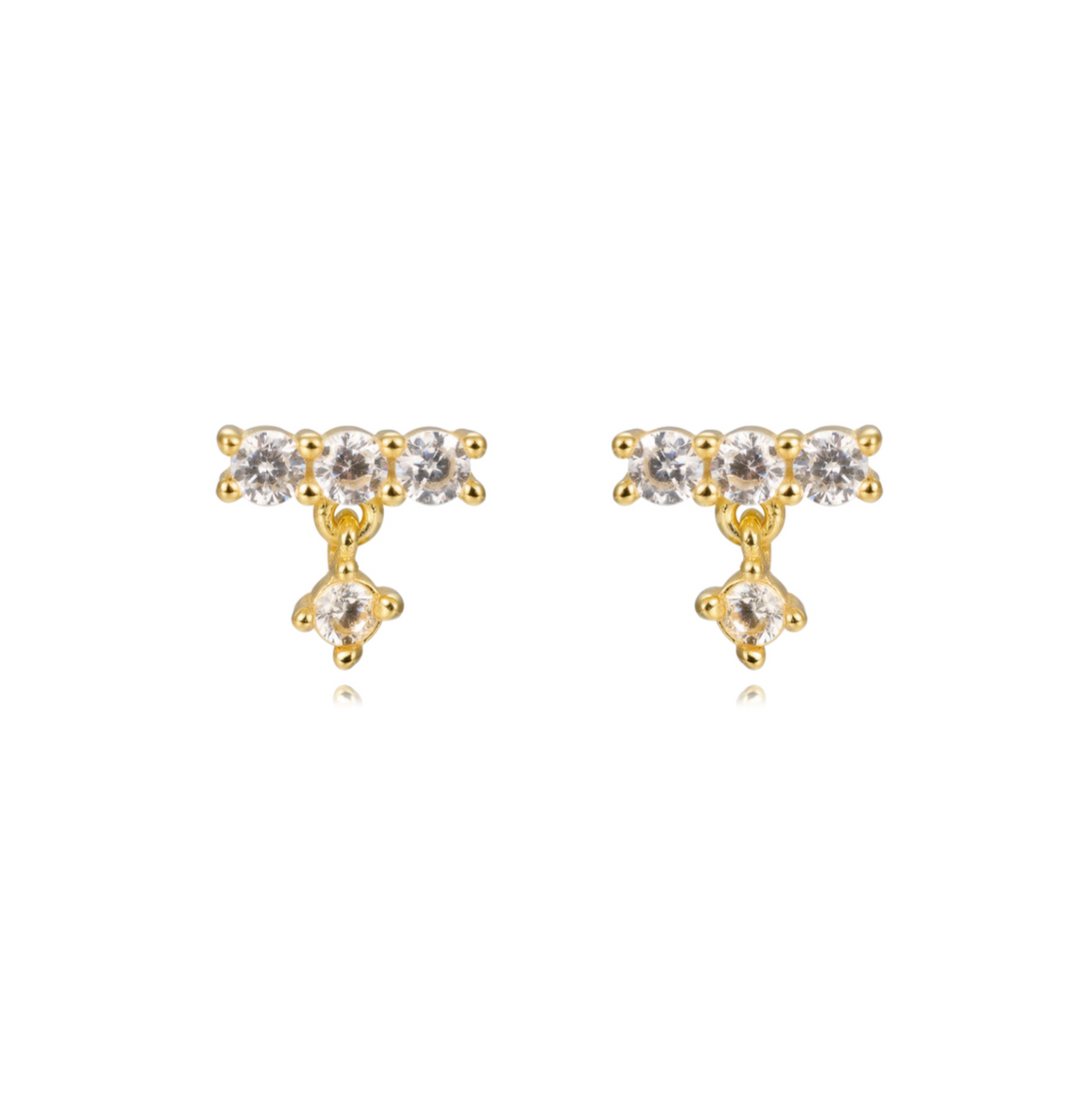 DIAMOND BAR EARSTUD