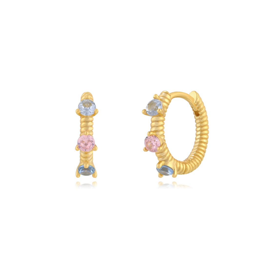VINTAGE PASTEL HOOPIE