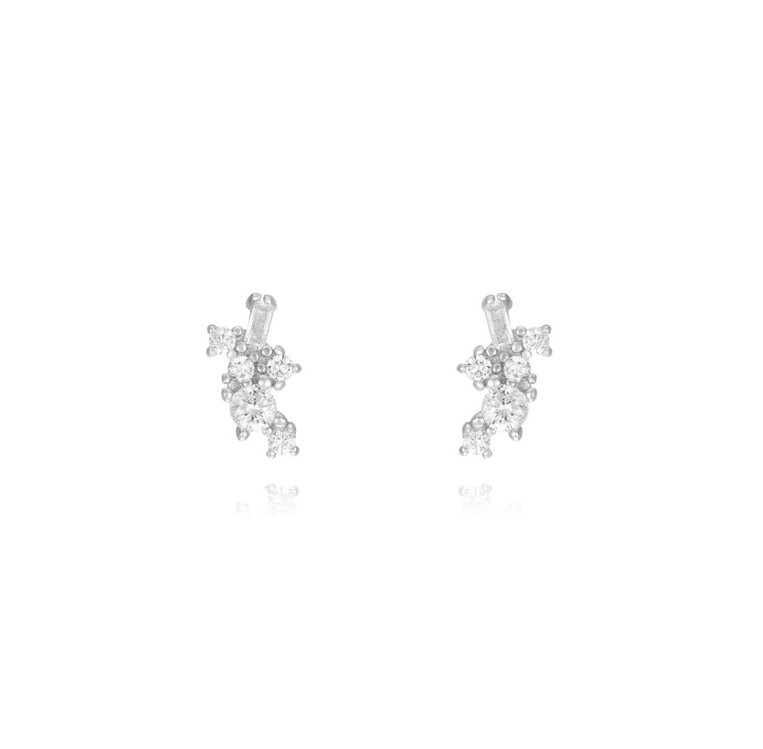 AMALIA SILVER EARSTUD