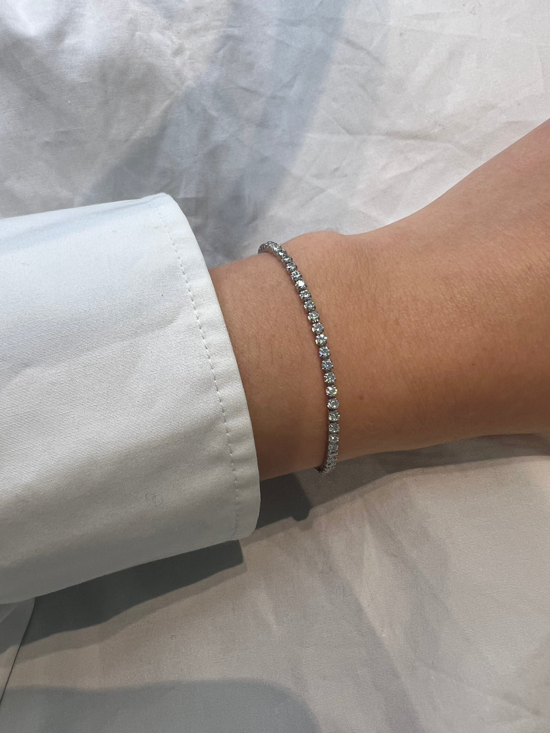 Silver Eternal Sparkle Bracelet