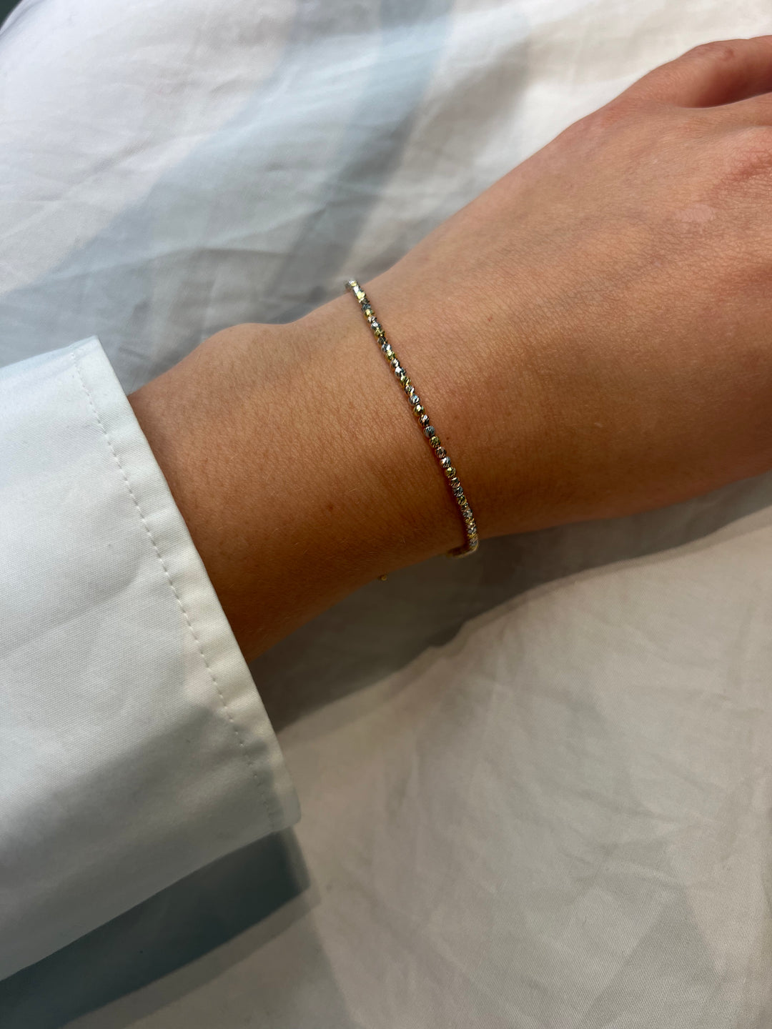 Soft Diamond Line Bracelet