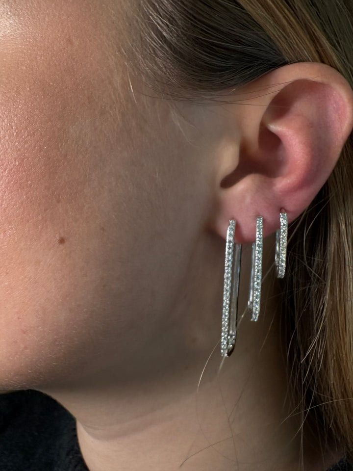 Small Silver Essential Rectangle