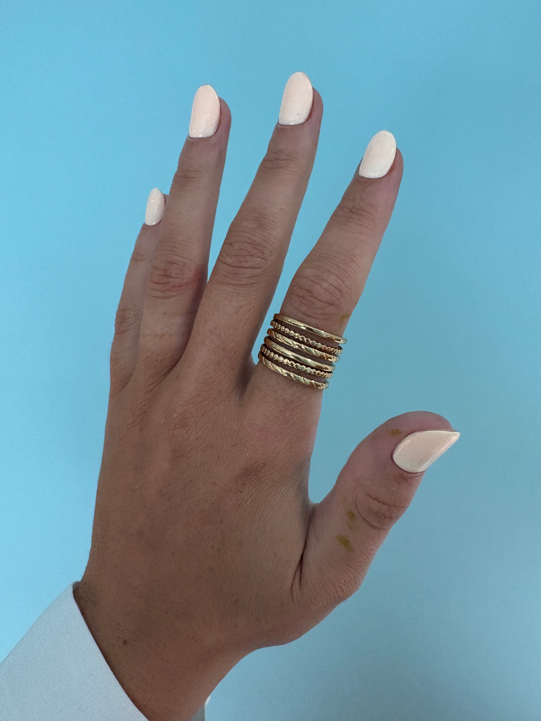 Multi Gold Bar Ring