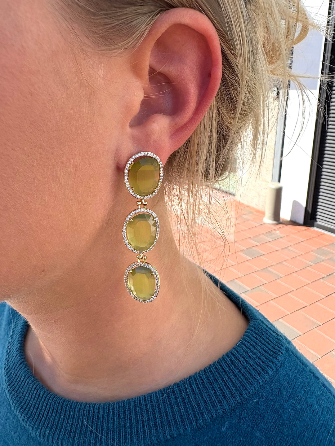 Green Gemstone Set
