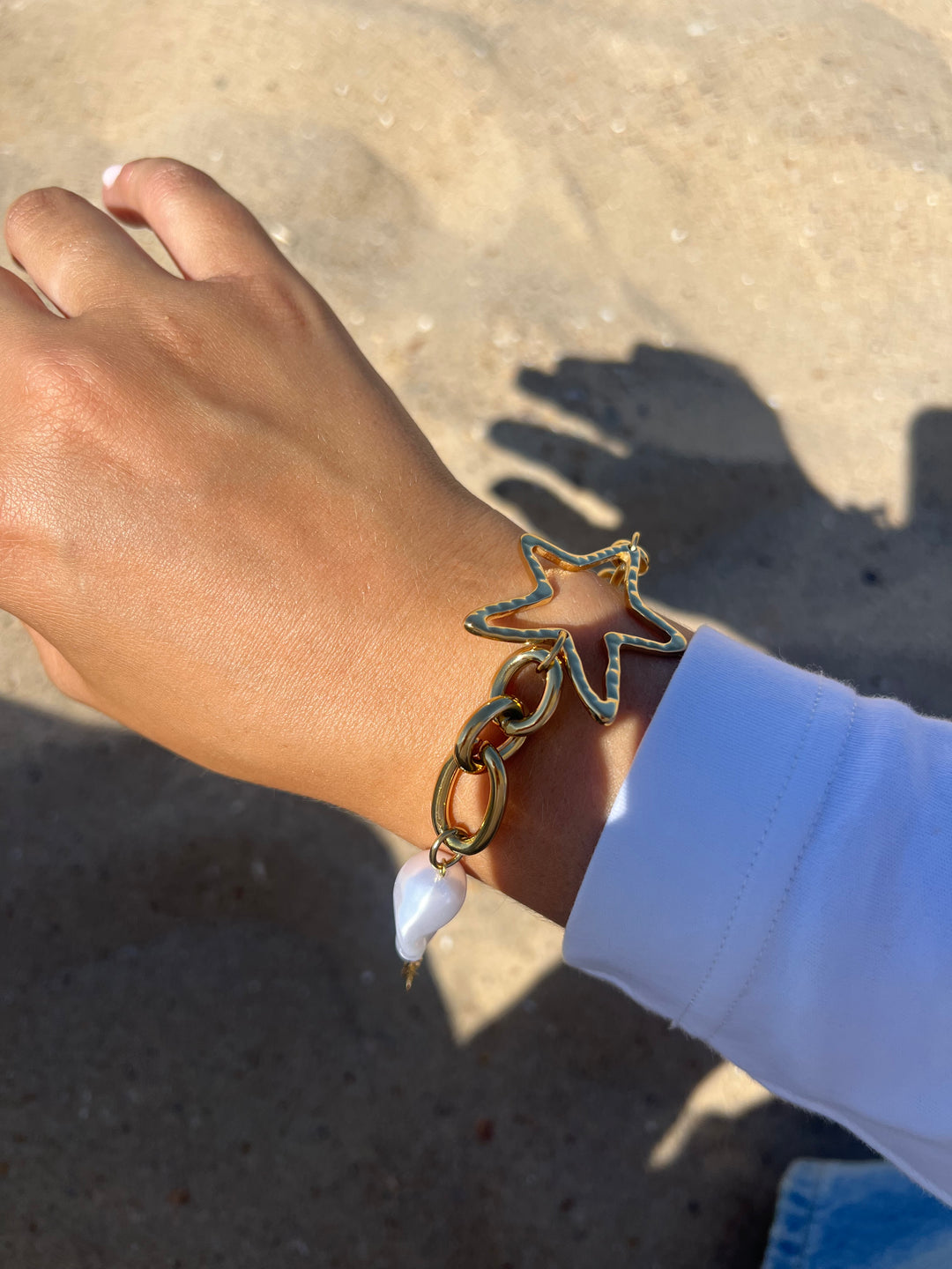 Star Pearl Bracelet
