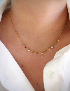 Golden Drop Necklace