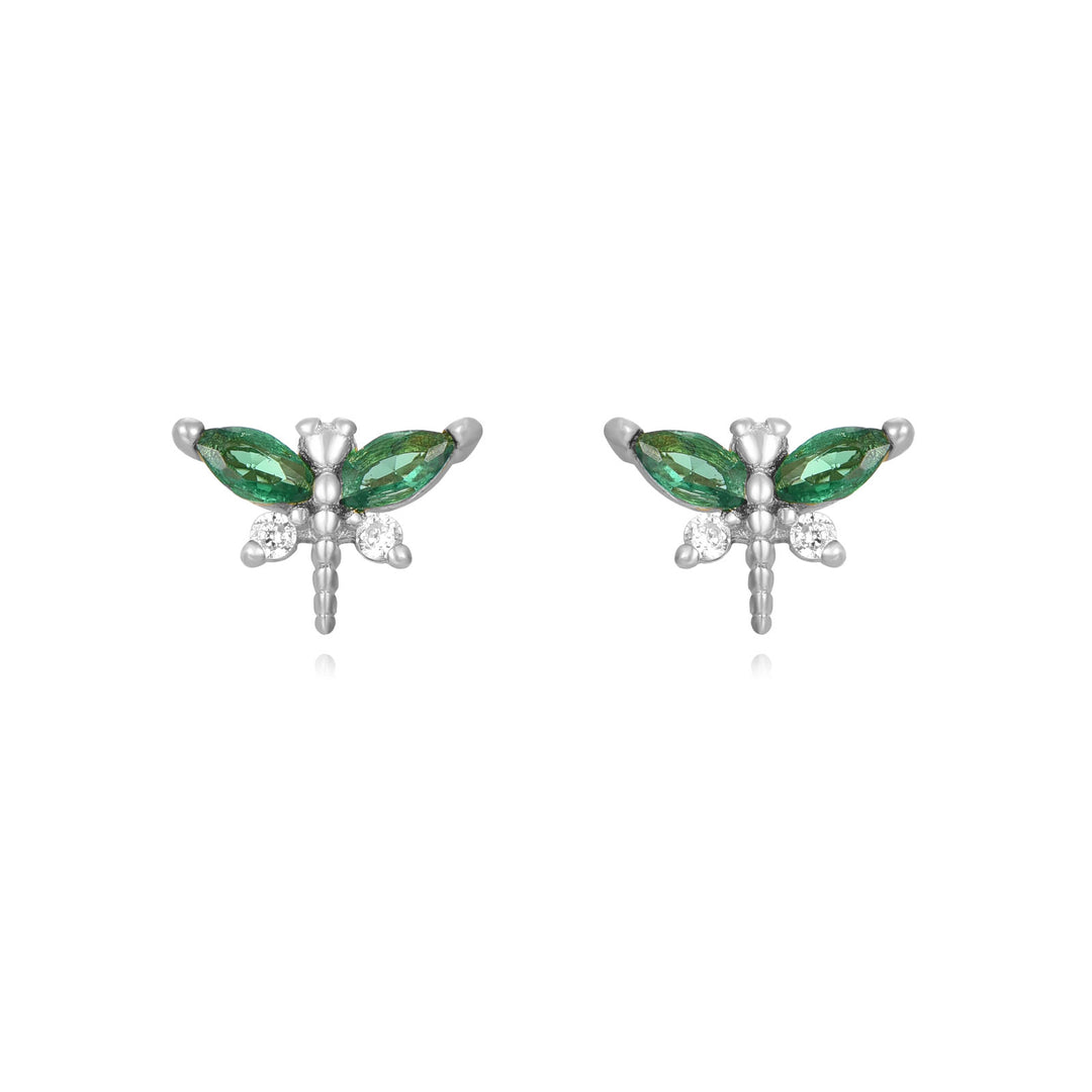 Dragonfly Earstud Silver