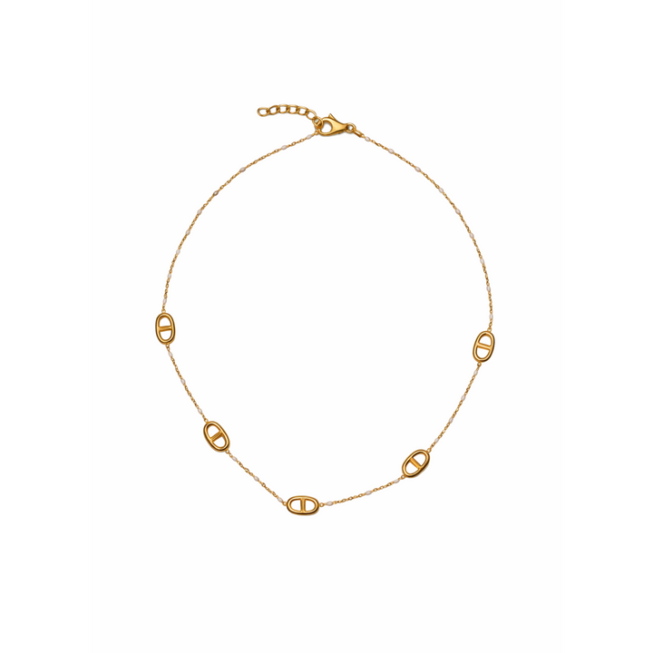 WHITE SIGNATURE NECKLACE