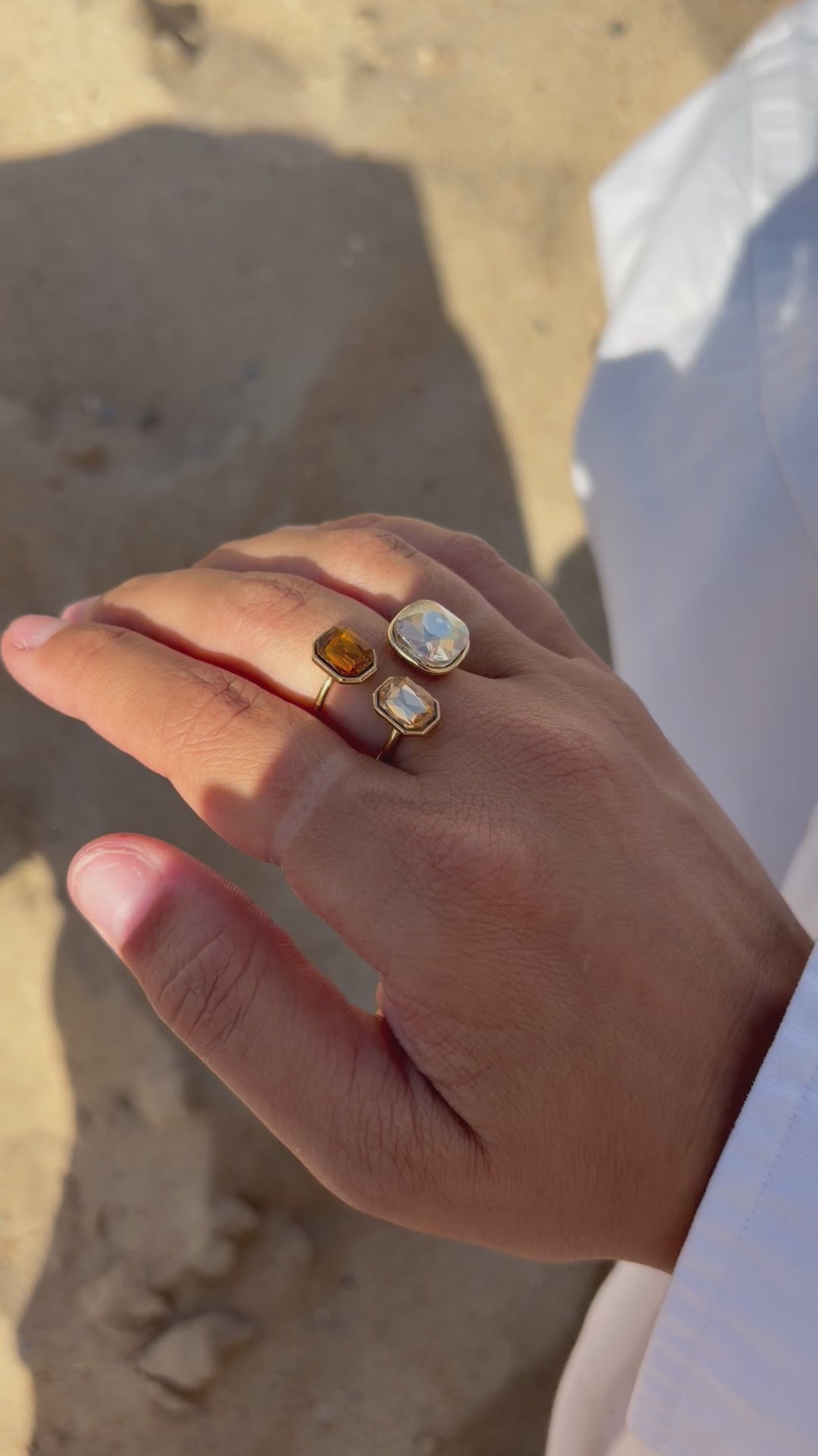 MONACO ORANGE/YELLOW RING